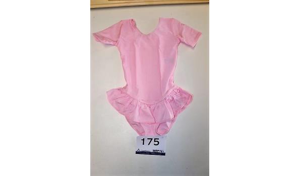 19 balletpakken met rokje, roze Frilly K/M T6